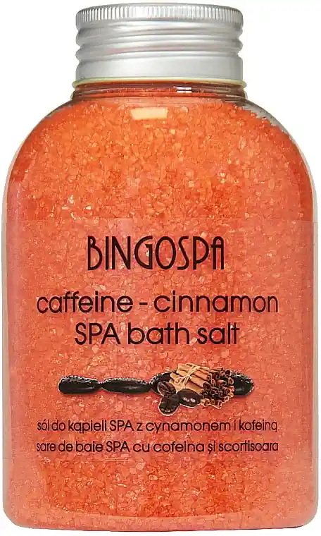 Anti-Cellulite Bath Salt with Cinnamon Extract and Caffeine