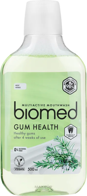 Antibacterial Well Gum Mouthwash "Mint" - Bath and Body
