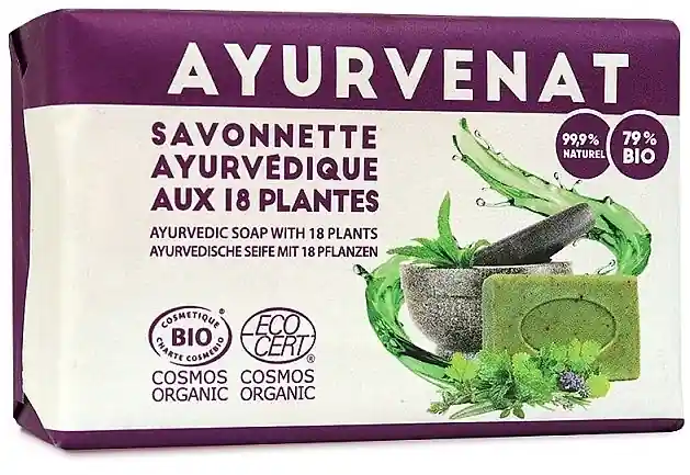 Soap with 18 Active Plants - Bath and Body