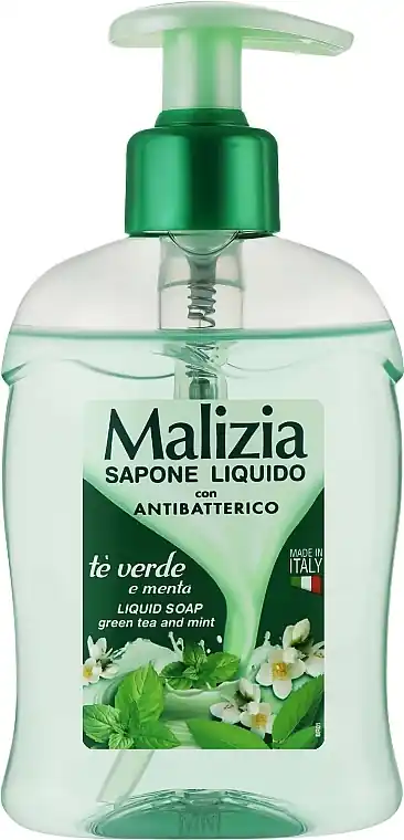 Green Tea & Mint Liquid Soap - Bath and Body