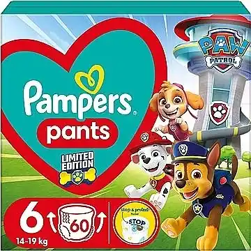 Diaper Pants, size 6 (14-19 kg), 60 pcs