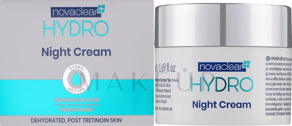 Night Moisturizing Cream Mask for Face - Skin Care Products