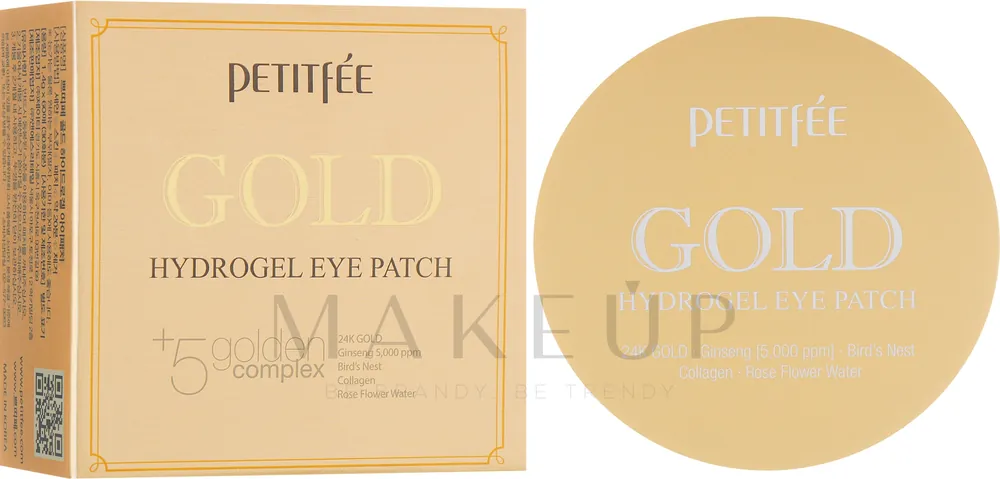 Hydrogel Eye Patches with Golden Complex +5 - Skin Care Products