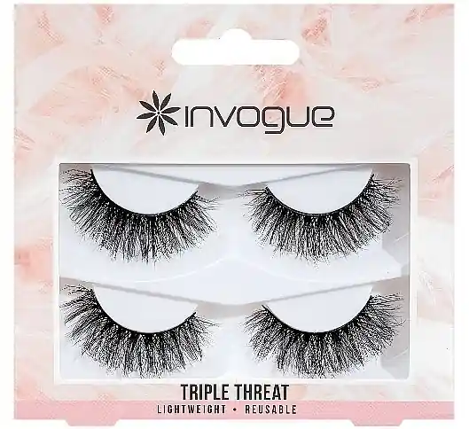 Invogue Lash Triple Threat 2 Pack - Makeup