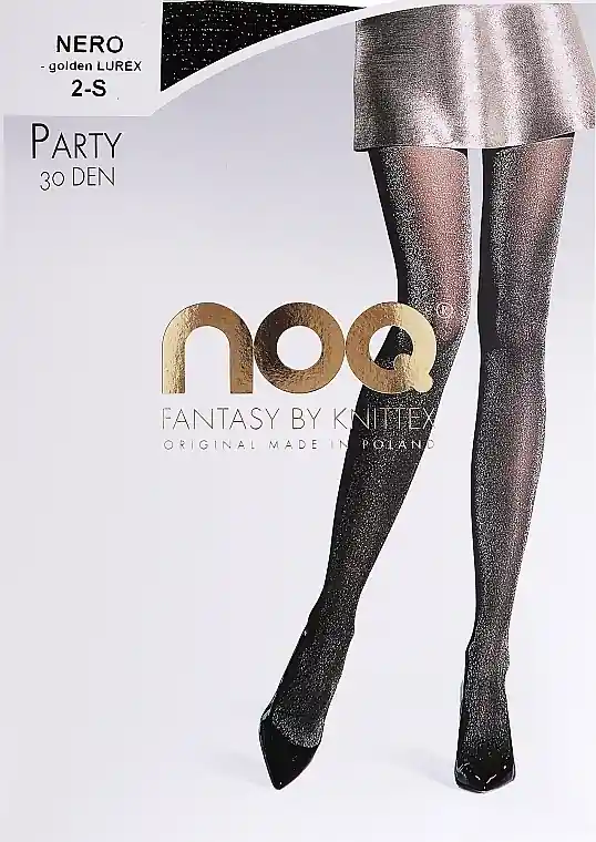 Tights 30 Den, nero/gold - Clothes