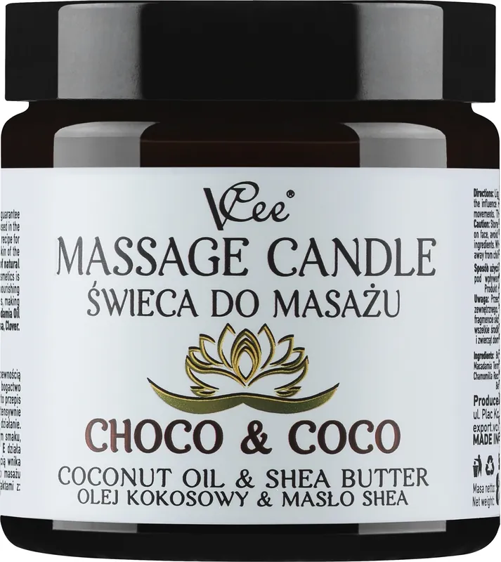 Coconut Oil & Shea Butter Massage Candle - Bath and Body