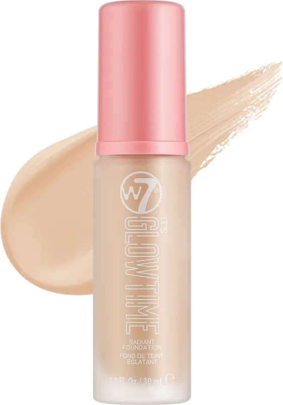 W7 Foundation It's Glow Time - Makeup