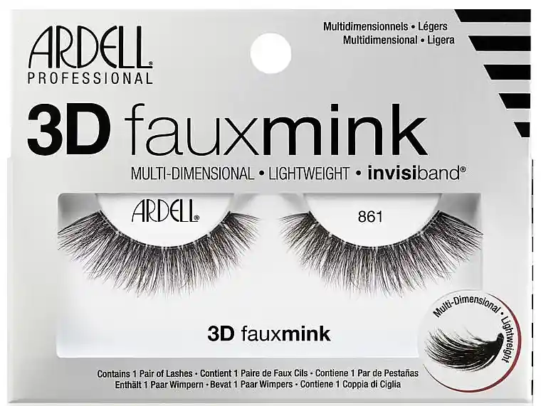 Ardell 3D Faux Mink 861 - Makeup