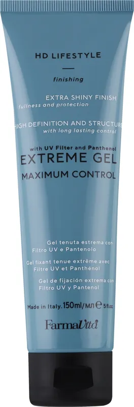 Extra Strong Hold Gel with UV Filter - Hair