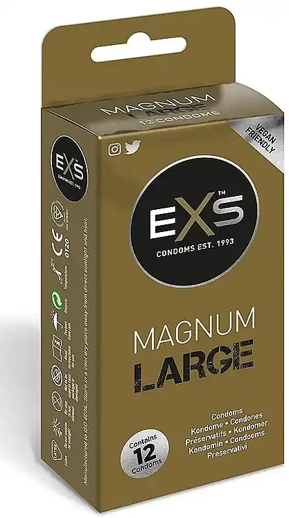 Large Condoms XL, 12 pcs - Health & Care