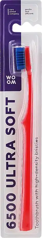 Toothbrush, soft, red - Bath and Body
