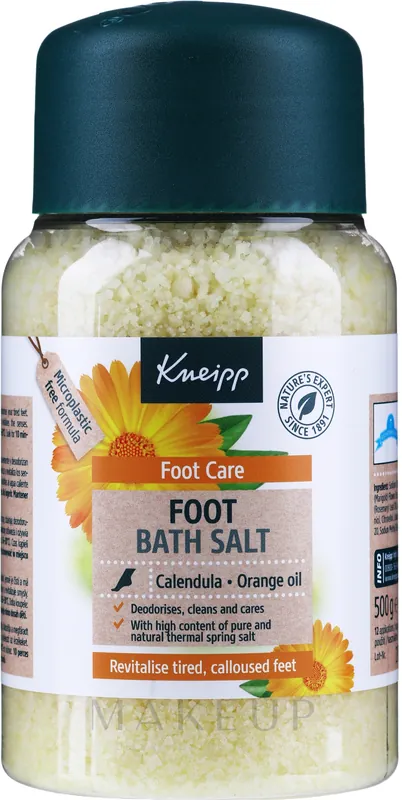 Calendula & Orange Foot Salt Bath "Healthy Foot" - Bath and Body