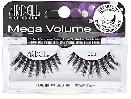 Ardell Mega Volume 253 Black - Makeup