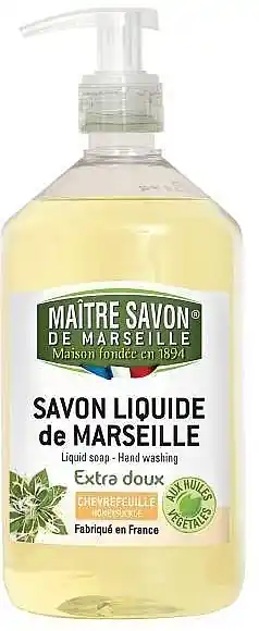 Honeysuckle Liquid Marseille Soap - Bath and Body