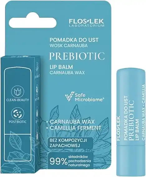Prebiotic Lip Balm with Carnauba Wax - Skin Care Products