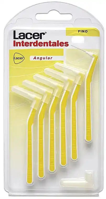 Interdental Corner Brush, yellow - Bath and Body