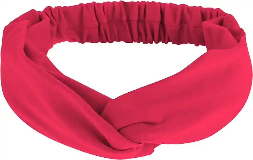 Knit Twist Headband, Coral - Accessories
