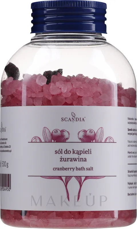 Bath Salt "Cranberry" - Bath and Body