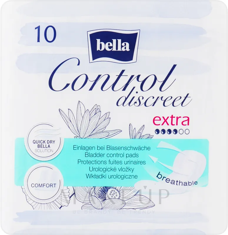 Women Urological Pads, 10 pcs - Bath and Body