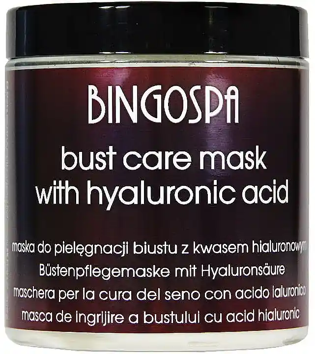 Bust Care Chocolate Mask with Hyaluronic Acid and Green Coffee Oil - Bath and Body