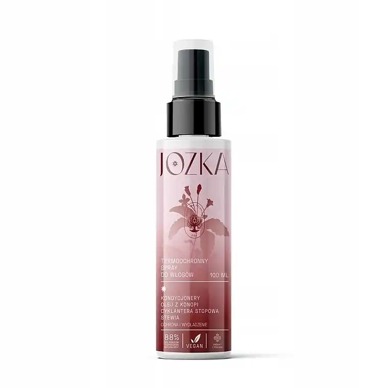 Thermal Protection Hair Spray with Hemp Oil & Stevia
