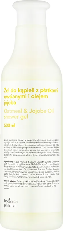 Bath Gel with Oat Flour and Jojoba Oil - Bath and Body