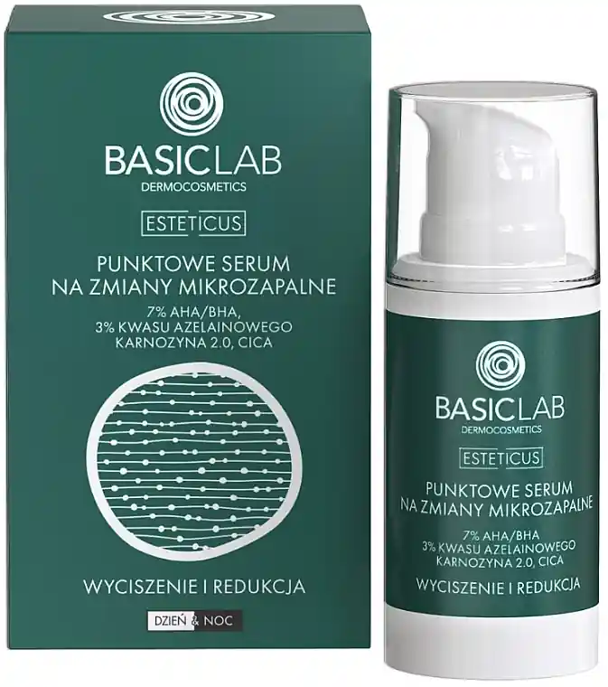 Spot Serum for Micro-Inflammations with 7% AHA/BHA, 3% Azelaic Acid & Lactoferrin