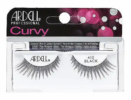 Ardell Curvy Black 410 - Makeup