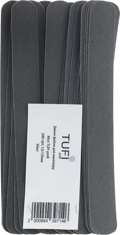 Nail File Refill 12/135 mm, 240 grit, 50 pcs - Accessories