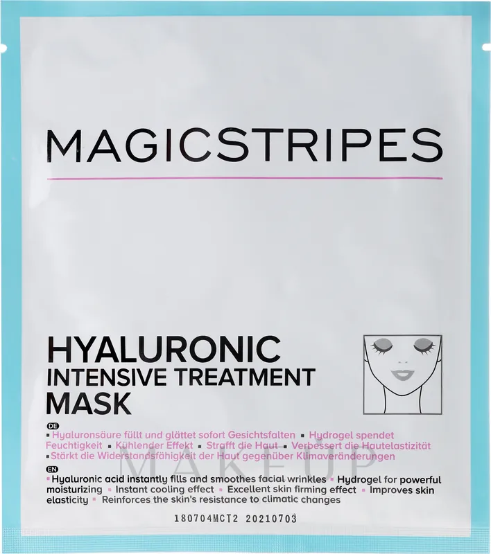 Hyaluronic Acid Intensive Moisturizing Mask - Skin Care Products
