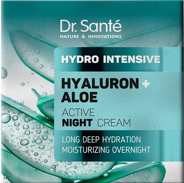 Hyaluron + Aloe Active Night Face Cream - Skin Care Products