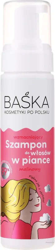 Hair Foam Shampoo ‘Raspberry’