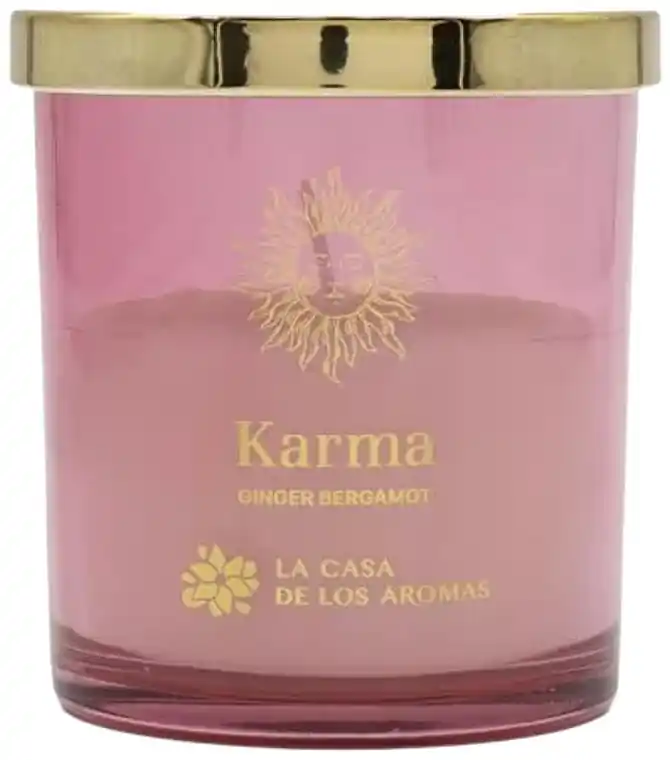 Ginger & Bergamot Scented Candle - Bath and Body