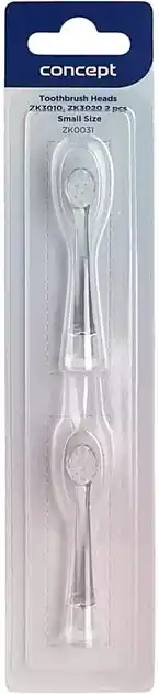 Replacement Brush Heads, ZK0031, 2pcs - Bath and Body