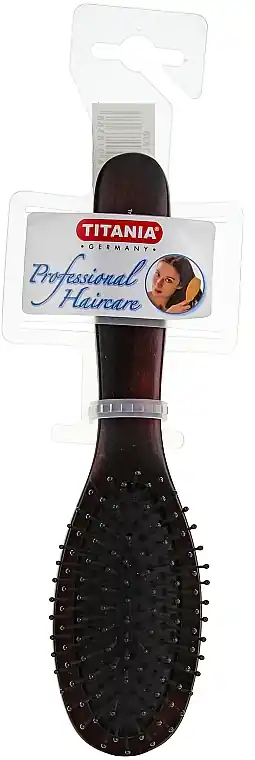 Wooden Massage Hair Brush, brown, small - Accessories