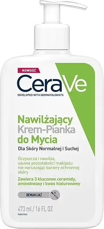 Moisturizing Cleansing Cream-Foam