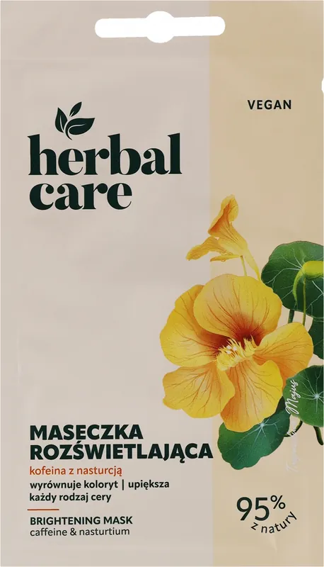 Caffeinated Nasturtium Face Mask - Skin Care Products
