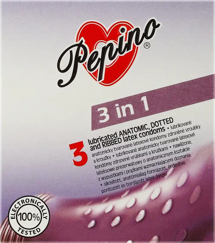 Condoms, 3 pcs - Health & Care