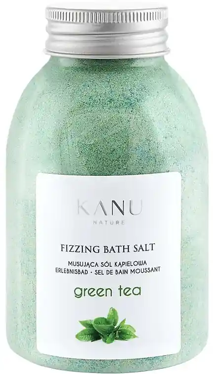Fizzy Bath Salt "Green Tea" - Bath and Body