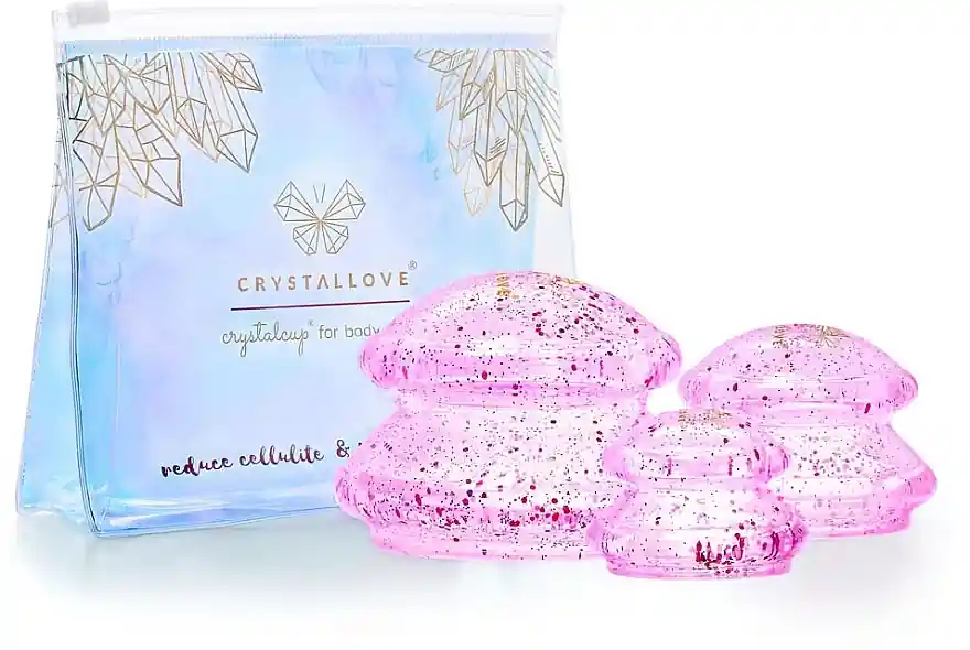 Body Massage Cups, pink - Bath and Body