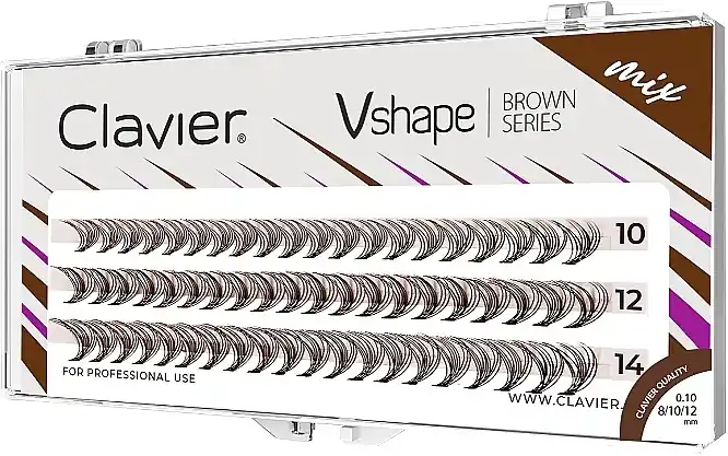 Clavier Vshape Brown Series Mix - Makeup