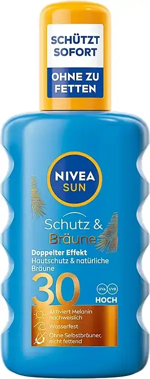Sunscreen Tanning Spray 'Protection & Tan' - Bath and Body