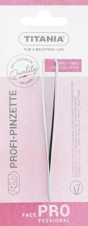 Slanted Tweezers, 9.5 cm, 1075/B - Accessories