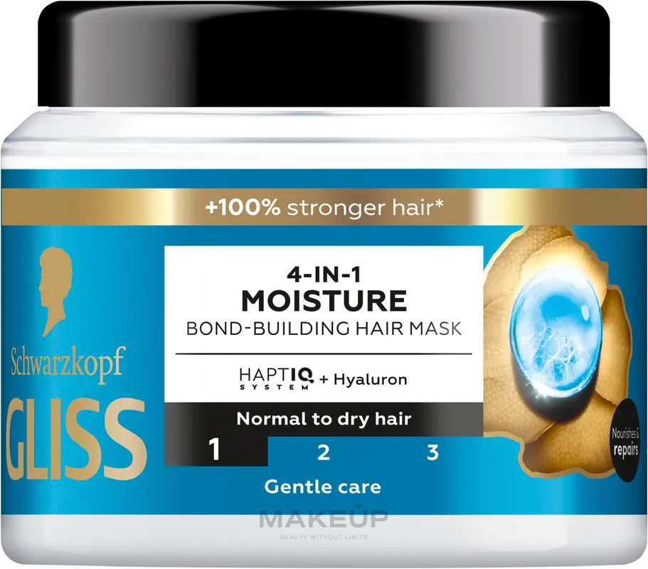 4-in-1 Moisturizing Mask for Damaged, Dry Hair