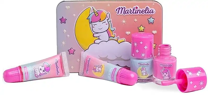 Martinelia Little Unicorn Makeup Tin Set - Nails