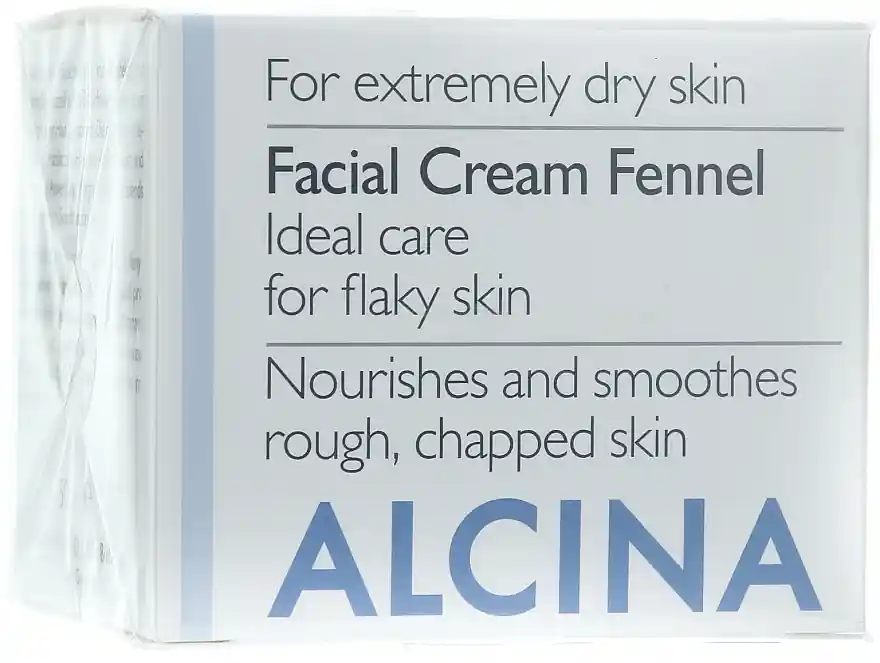 Face Cream "Fennel" - Skin Care Products