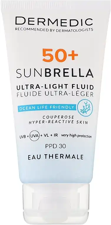 Ultra-Lightweight Protective Cream SPF 50+ for Vascular & Hyperactive Skin