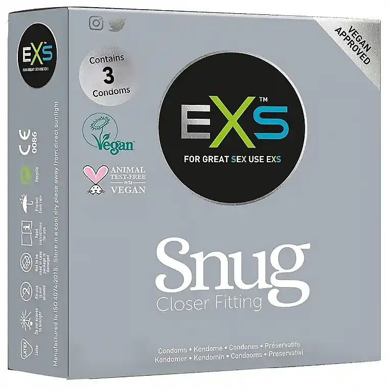 Close-Fitting Condoms, 3 pcs.