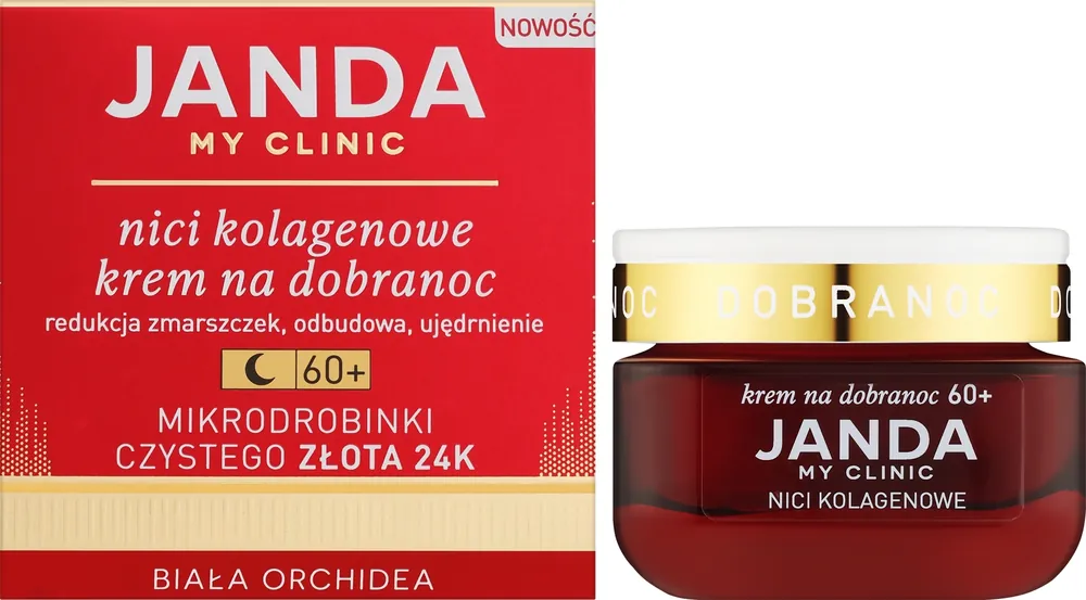Collagen Threads Night Face Cream 60+ - Skin Care Products