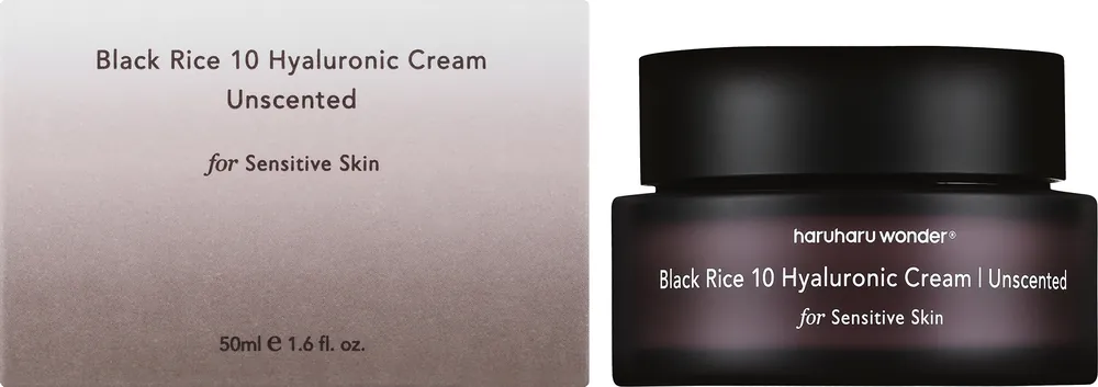 Hyaluronic Face Cream with Black Rice Extract, Fragrance Free - Skin Care Products